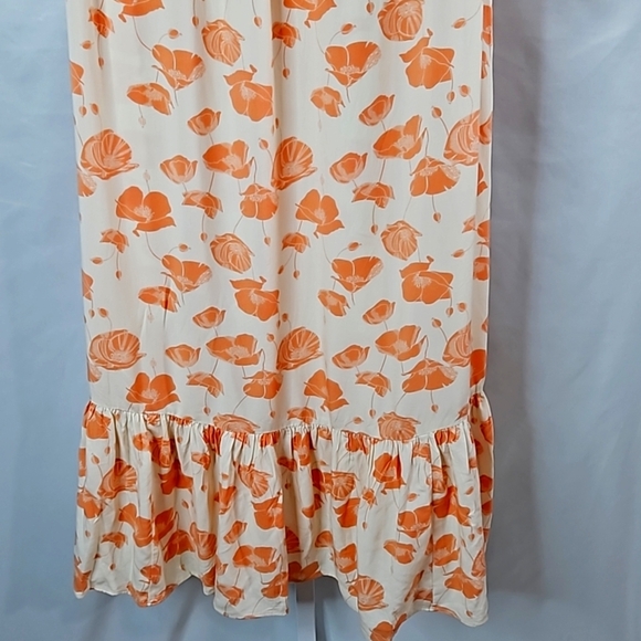 Ana Peach & Cream Off the Shoulder Dress Size Large - Picture 7 of 8